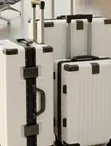 Brand New Size 28 Suitcase - White - 1