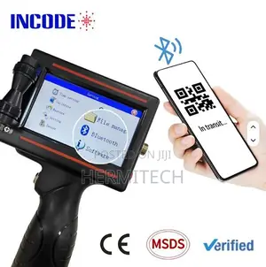 12.7mm Handheld Inkjet Printer with Fast Dry Ink