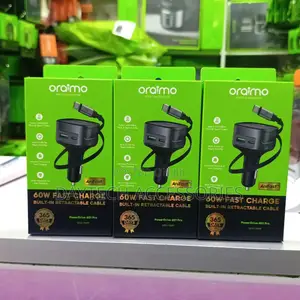 Oraimo PowerDrive 601 Pro 60W Car Charger (OCC-7601T)