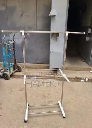 H-Type Coat Rack / Double Pole Clothes Rack