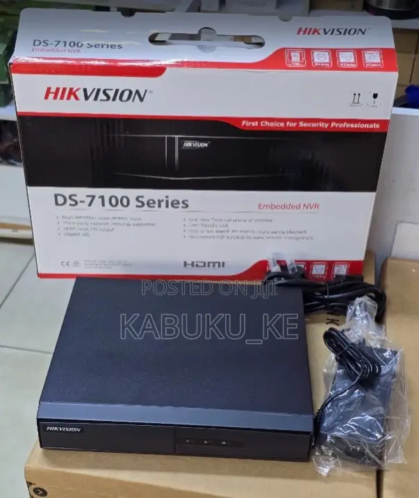 Hikvision 8 Port NVR Video Recorder - 1