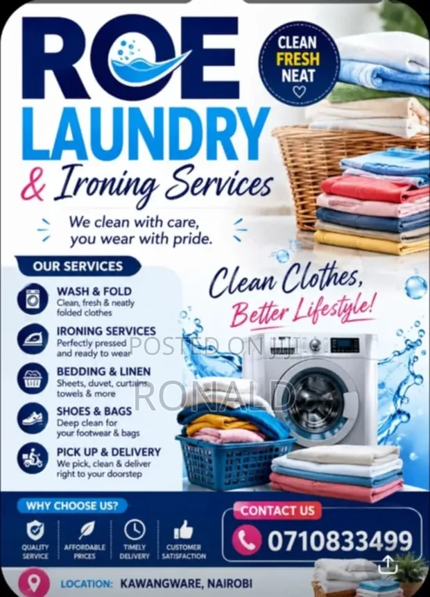 Roe Laundry and Ironing Services - 1