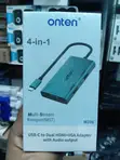 ONTEN M206 USB-C Hub 4-in-1 Dual HDMI 4K@60Hz + VGA - 2