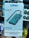 ONTEN M206 USB-C Hub 4-in-1 Dual HDMI 4K@60Hz + VGA - 3