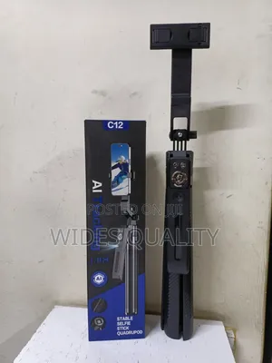 C12 AI Tracking Selfie Stick Tripod 1.8M
