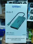Onten M206 USB-C 4-in-1 MST Video Adapter - 3
