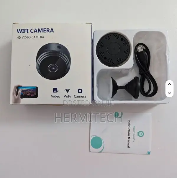 A9 Mini Hidden CCTV Camera with SD Card Slot, Audio, Night Vision - 1