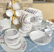 58-Piece Floral Dinner Set - 2