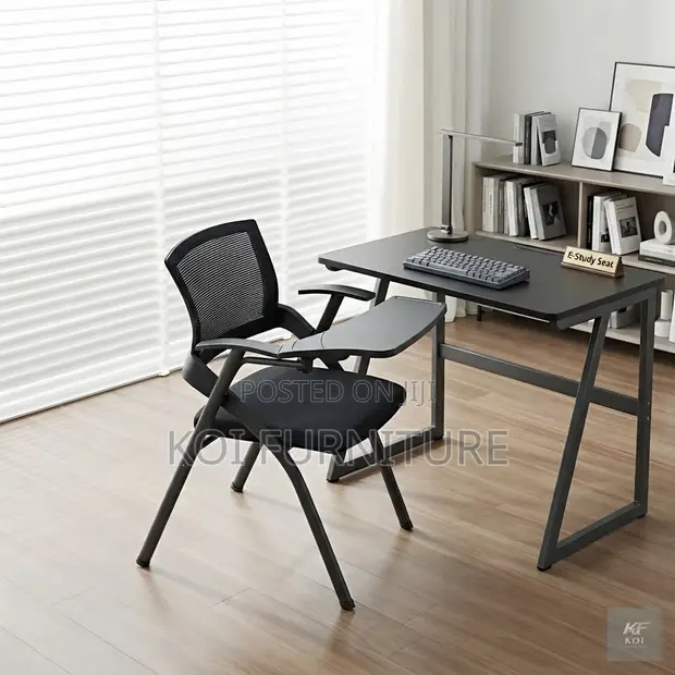 Black Office Meeting Chairs for Students & Staff - 1
