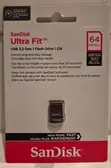 SanDisk Ultra Fit 64GB USB 3.2 Flash Drive - 1