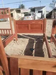 5x6 Mahogany Bed - Brand New - 1
