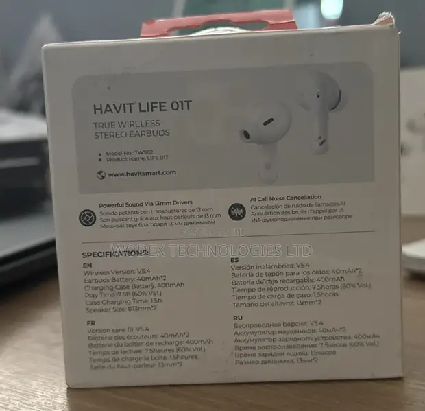 Havit Life 01T (TW982) True Wireless Stereo Earbuds - 1