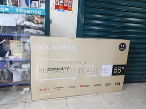 Solarmax 55" 4K UHD Android TV - Bluetooth & Netflix