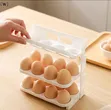 3-Layer Foldable Egg Holder Rack - 1