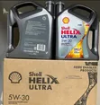 Shell Helix Ultra 5W-30 Fully Synthetic Motor Oil (5L) - 1