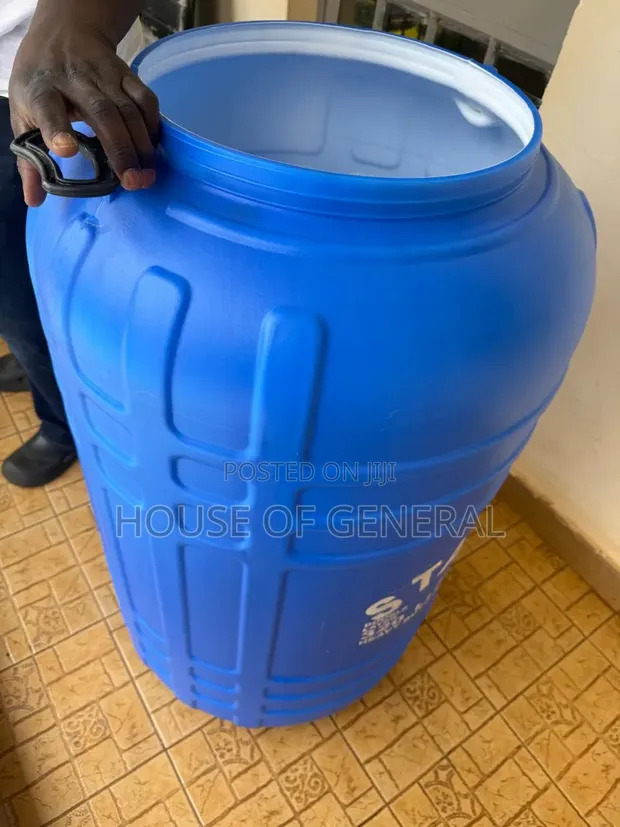 320L Blue Water Storage Tank - Long Lasting Plastic - 1