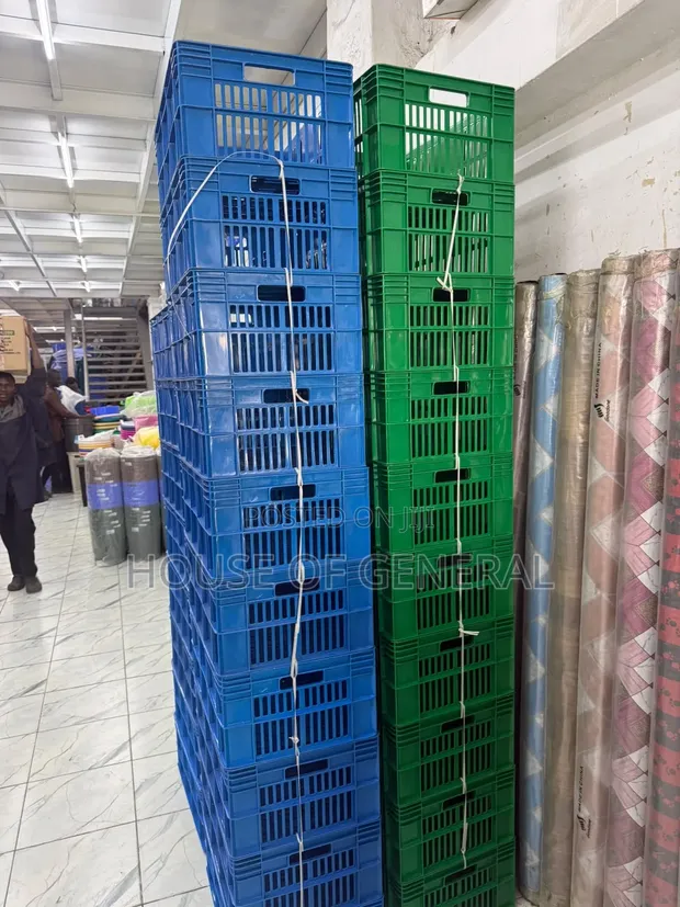 Brand New Strong Plastic Bread Crates - 1