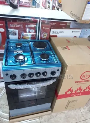 Eurochef 3+1 Gas & Electric Cooker with Oven