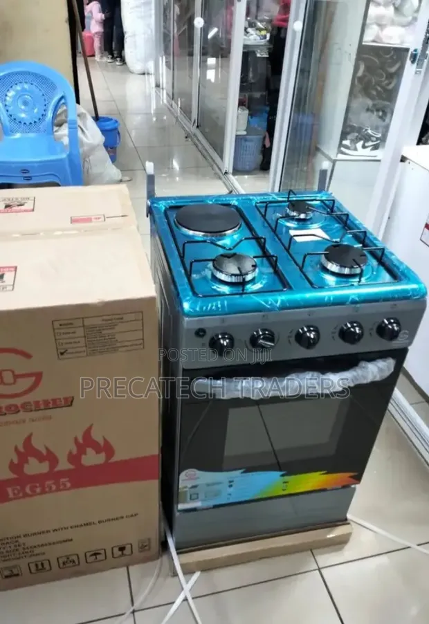 Eurochef 3+1 Gas Cooker with Oven - 1