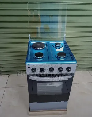 Eurochef 3+1 Hybrid Cooker - Gas Burners, Electric Hotplate & Oven