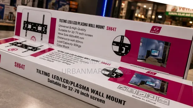 SH-64T Tilting Wall Mount for TVs Up to 80 Inches - 1