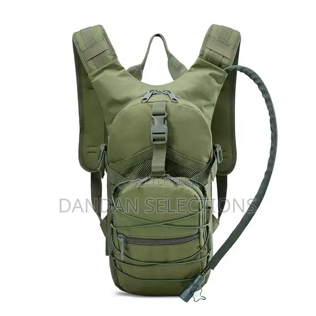 Tactical Hydration Backpack with 3L Water Bladder - 1