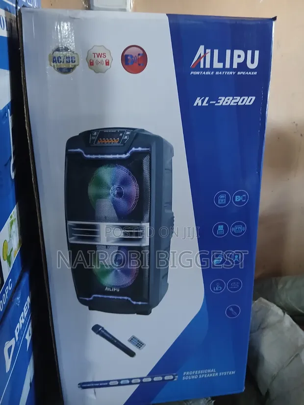 Ailipu Trolley Speaker 40W Bluetooth Aux - 1