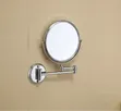 Chrome Wall-Mounted Makeup Mirror - 2