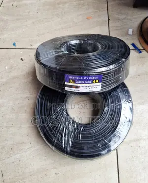 100M Coaxial CCTV RG59 Cable 100 Metres Plus Power