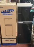 Ecomax 138L Double Door Refrigerator - Dark Silver - 1