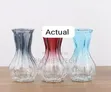 20cm Tall 800ml Glass Flower Vase - 2