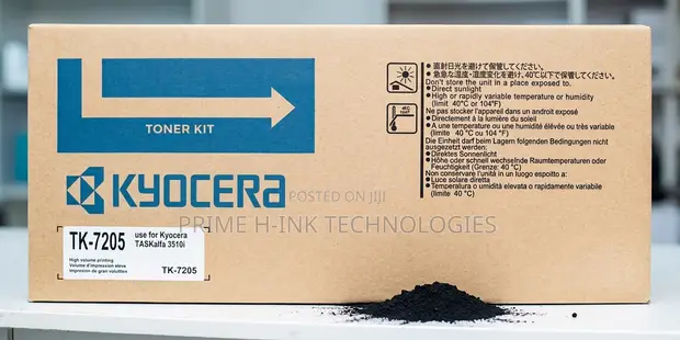 High Yield Kyocera TK-7205 Black Toner (35,000 Pages) - 1