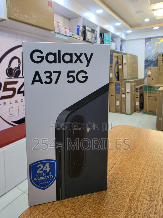 New Samsung Galaxy A37 256GB Black - 1