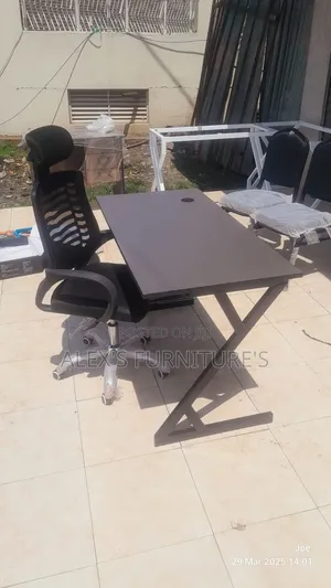 Boss Office Products Office Chair and Desk Combination