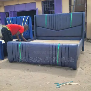 Kitanda cha Chester cha Chevron cha Kijivu Giza 5x6