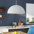 Modern Matte Black & White Pendant Light - 1
