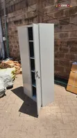 Boss Office Products 2-Door Metallic Executive Cabinet - 2