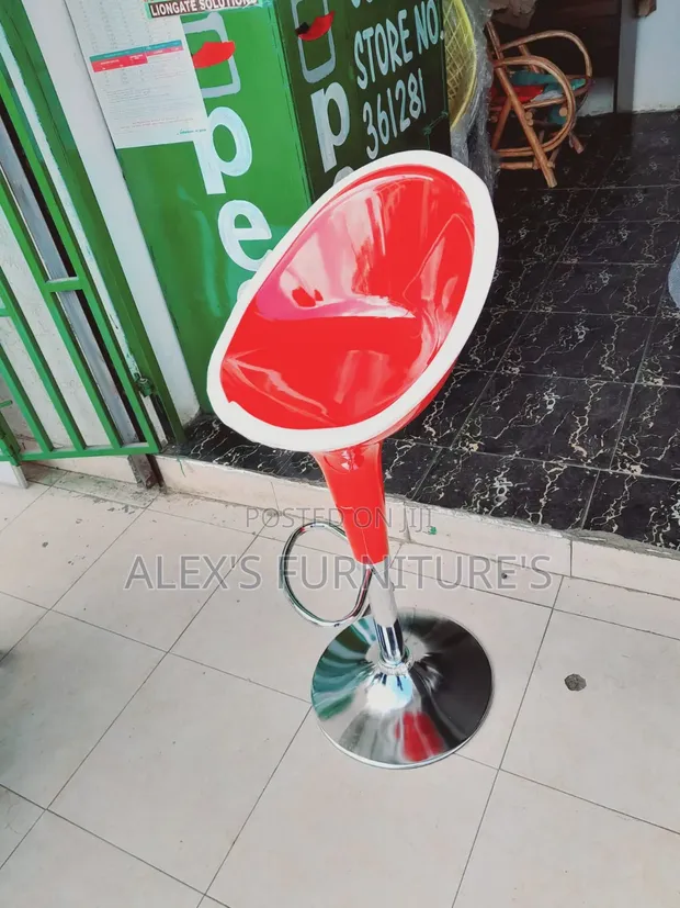Ideal Brand New Red Bar Stool - 1