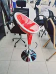 Ideal Brand New Red Bar Stool - 3