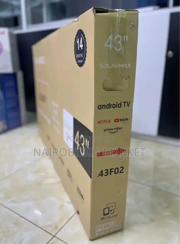 Solarmax 43 Inch Android TV 43F02 - 1