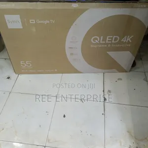 Syinix 55 Inch QLED 4K Google Smart TV