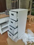 Boss Office Products Soft Drawer Cabinet with 4 Lockable Metallic Drawers - 2