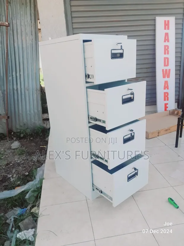 Executive Metallic Drawer Office Filing Cabinet - 1