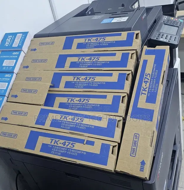 Kyocera TK-475 Black Toner Cartridge - 1