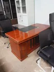Boss Office Products Executive L-Shape Desk - 1