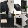 3D Brick Wall Foam Stickers 50x55cm - 1