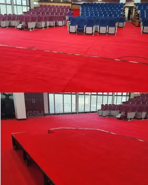 Wall to Wall Office Carpets - Red & Red Maroon