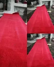 Wall to Wall Office Carpets - Blood Red & Ocean Blue - 1