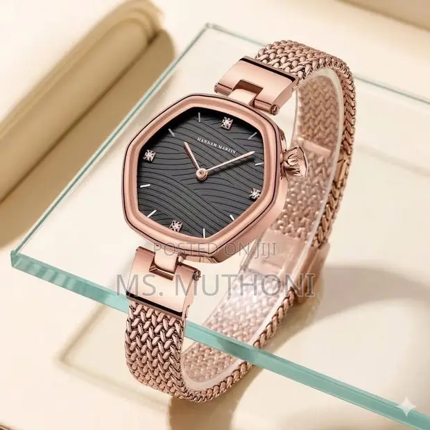 Hannah Martin Ladies' Watch - Rose Gold Mesh - 1