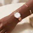 Hannah Martin Ladies' Watch - Rose Gold Mesh - 2